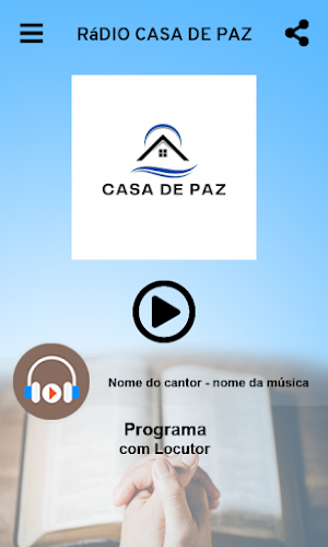 Rádio Casa de Paz Screenshot 1