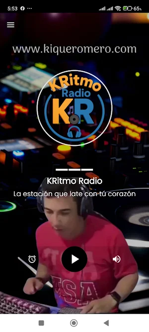 KRitmo Radio Screenshot 0