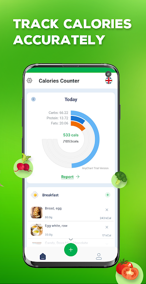 Calculate Calories - Diet Plan Screenshot 1