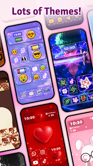 Themes - widget & icon changer Screenshot 0