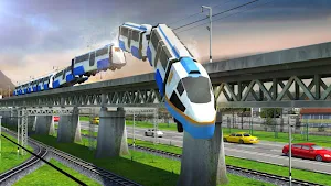 Euro Train Racing Game 2017- Multiplayer Screenshot 0