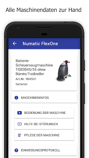 Numatic FlexOne Manager Screenshot 0