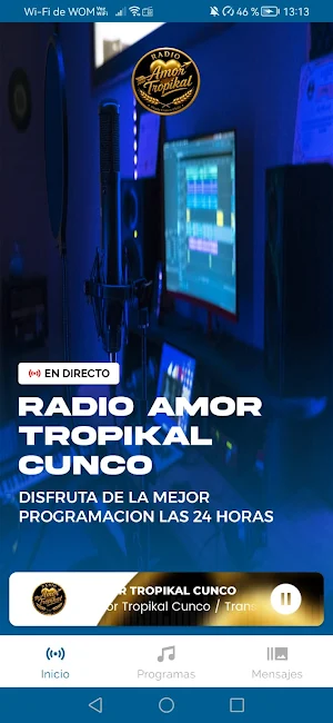 Radio Amor Tropikal Cunco Screenshot 1