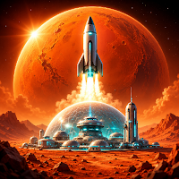 Clicking Mars: Idle Colony
