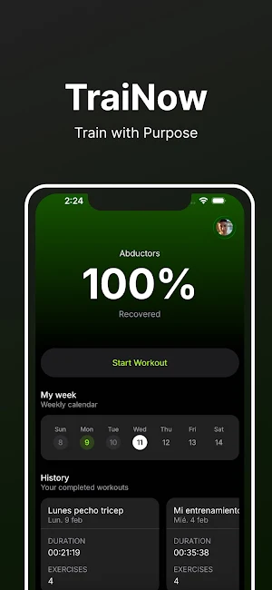 TraiNow Screenshot 0
