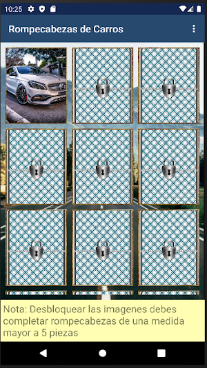 Rompecabezas de Carros Screenshot 1
