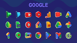 Glasstic 3D Icon Pack Screenshot 1