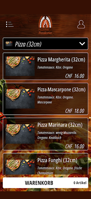 Pizzeria Au Screenshot 0