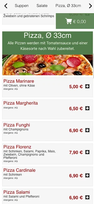 Pizza Florenz Screenshot 1