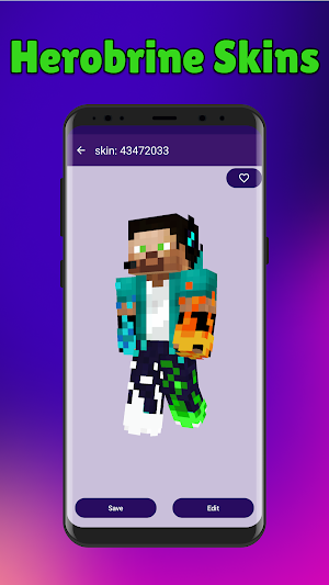 Herobrine Skins for Minecraft Screenshot 3