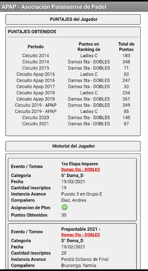 APANOBA Padel Screenshot 0