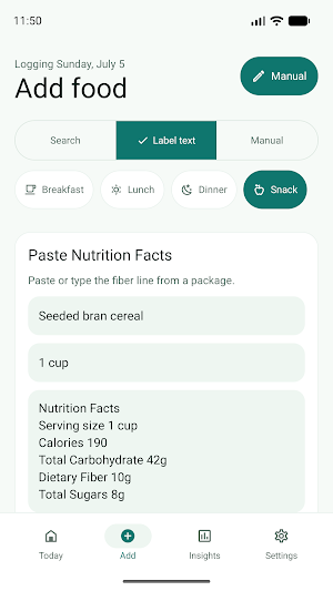 Fiber tracker - FiberTally Screenshot 2