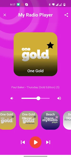 My Radio Player Screenshot 1