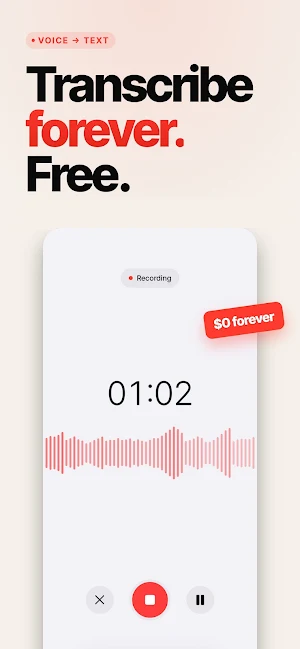 Voispace: AI Voice Recorder Screenshot 0