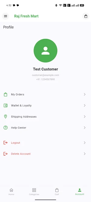 Raj Fresh Mart Screenshot 1