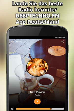 Radio DEEPTECHNO.FM Online Kostenlos Deutschland Screenshot 1