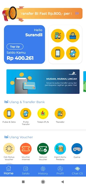 Pilar Pulsa - Agen Pulsa Murah Screenshot 0