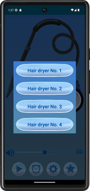 Vacuum cleaner sound for sleep Screenshot 3