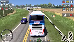 Bus Driving Modern Bus Game Screenshot 1