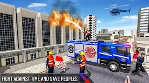 Police Ambulance Fire Truck Simulator 2021 Screenshot 3