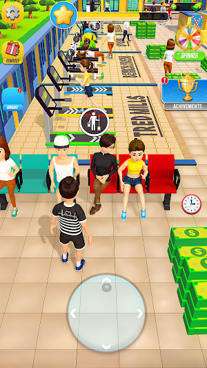 Idle Gym Tycoon - Gym Games Screenshot 1