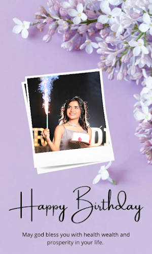 Happy Birthday Photo Frames Screenshot 1