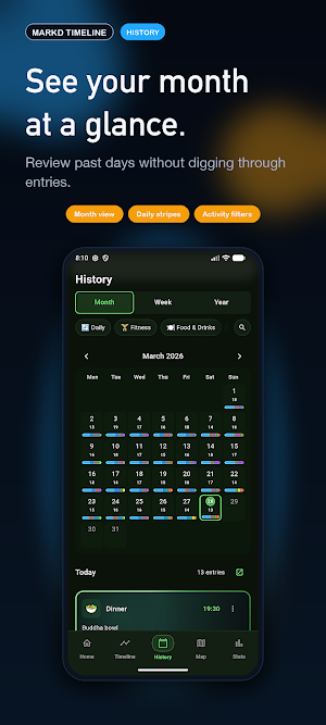 Markd Timeline Screenshot 3