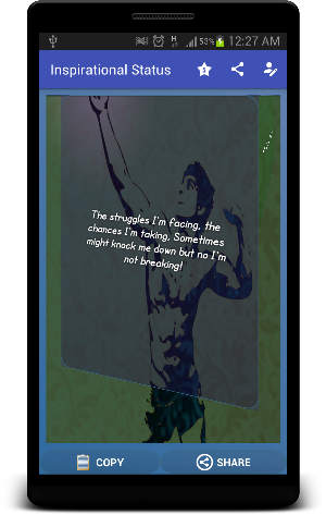 Motivational Quotes & Statuses Screenshot 2