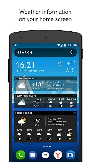 Yandex.Weather screenshot 5