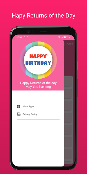 Happy Birthday Wishes & Quotes Screenshot 2