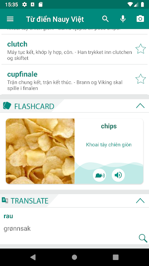 Norwegian Vietnamese Dictionary Screenshot 0