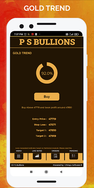 P S Bullions Screenshot 1