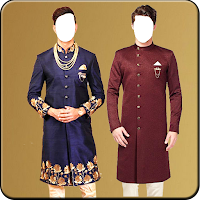 Men Sherwani Photo Editor