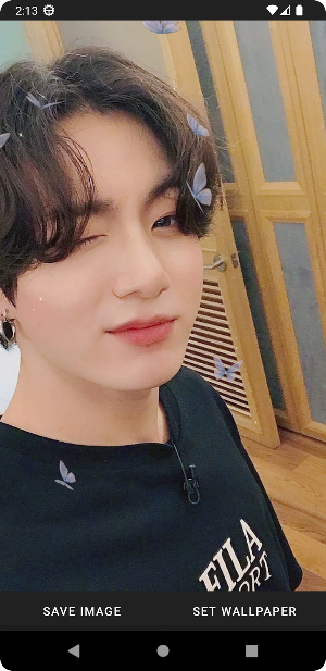 BTS Jungkook Wallpaper Screenshot 1