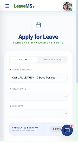 LeaveMS Screenshot 2