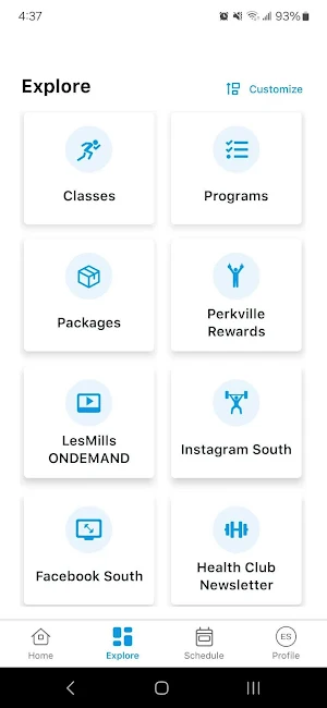 Hendrick Health Club Screenshot 2