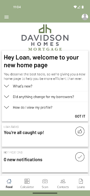 Davidson Homes Mortgage Screenshot 0