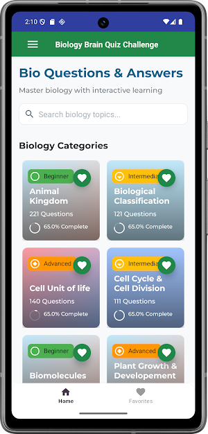 Biology Brain Quiz Challenge Screenshot 3