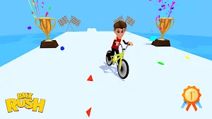 BMX Rush - Bicycle Run 3D Screenshot 3