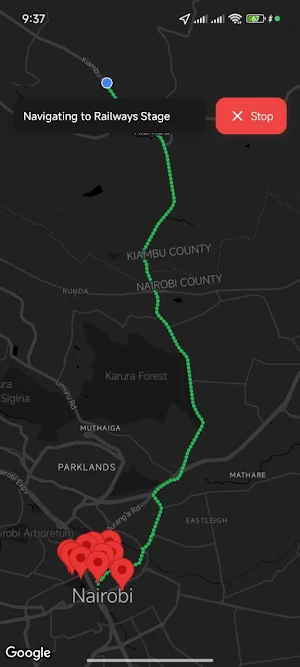 MatatuGo: Matatu Stage Locator Screenshot 2