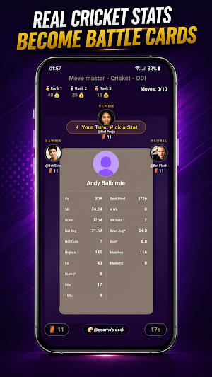 Clash of Cards: Cricket Trump Screenshot 0
