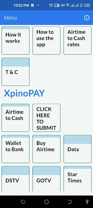 XpinoPAY: Airtime to Cash Screenshot 3