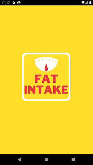 Daily Fat Intake Calculator Screenshot 1