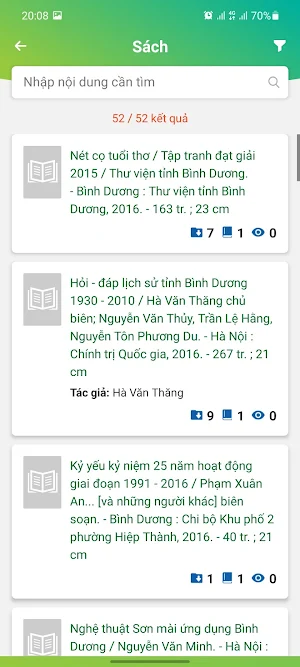 Thư viện tỉnh Bình Dương Screenshot 2