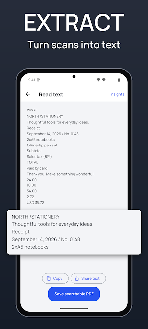 Scanner PDF Editor Screenshot 3