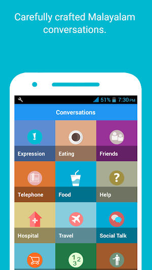 Speak Malayalam 360 Screenshot 2