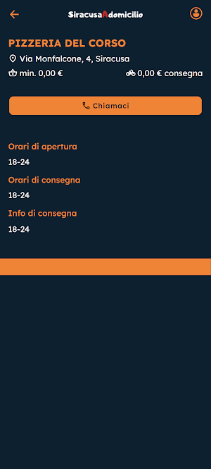 Siracusa a Domicilio Screenshot 3