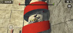 Motorcycle Xtreme : Hill Stunt Screenshot 1