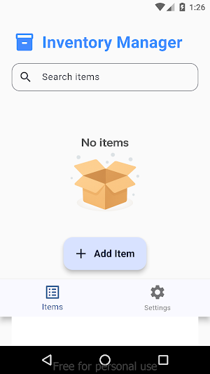 Inventory Manager Screenshot 0