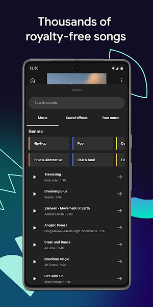 YouTube Create Screenshot 2